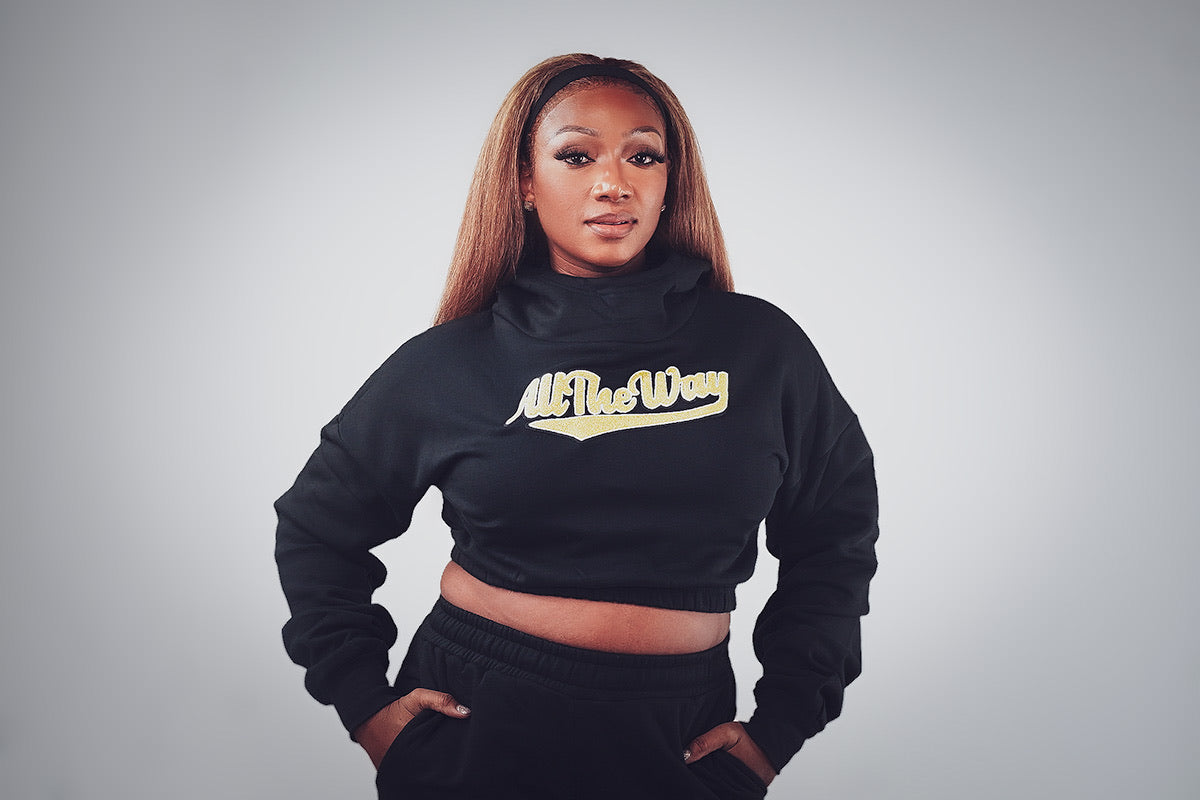Black ATW Lady Jogger set